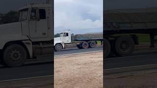 Alonger Truck trailer driver on the road dozer truckdriver trucktrailer jcbvideo dumptruck [upl. by Koeninger258]