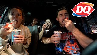 New Zealand Family Try Dairy Queen Blizzard for the first time [upl. by Eelannej817]