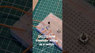 2N2222 transistor acting as switch [upl. by Jarrell154]