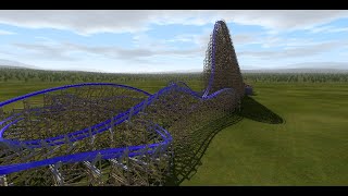 Iron Shark RMC Hybrid  Nolimits 2 FVD [upl. by Ahto124]