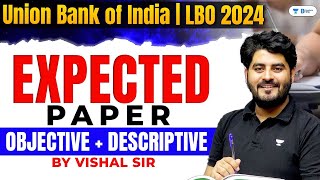 Expected English Paper Objective amp Descriptive Paper For Union Bank Of India LBO  By Vishal Sir [upl. by Gayl291]