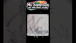 😱😱😱😱Objective drawing ms samreen art craft viralart viralcrafts viralvideo🎨🖌️🤩 [upl. by Kyla]