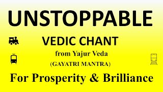 UNSTOPPABLE Vedic Chant for PROSPERITY  Yajur Veda  Ghana Patha  Sri K Suresh [upl. by Ijies527]