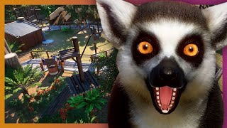 🦁 Walkthrough Lemur Exhibit  Planet Zoo Beta [upl. by Smeaj]