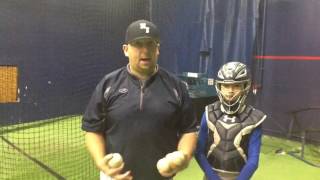 PBI Pro Tips 18  Basic Blocking Drills For Catchers [upl. by Suoicul]