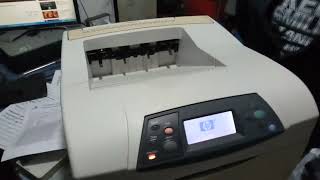 Duplex Speed Test for HP LaserJet 4350 amp 4250  2Sided Print Qualityquot [upl. by Ballard605]