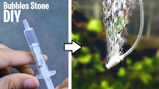 DIY Aquarium Air Stone  How to make aquarium Air Stone at Home [upl. by Llertal910]