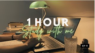 Study With Me 1 Hour Straight Ep 11 [upl. by Prebo]