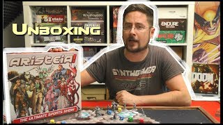 Unboxing Aristeia von Corvus Belli  Miniatures Close Ups  Brettspiel [upl. by Halpern]