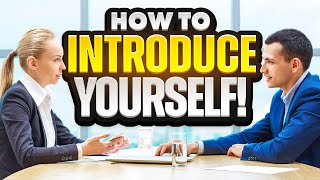 HOW TO INTRODUCE YOURSELF IN AN INTERVIEW Job Interview Questions amp Answers INTERVIEW TIPS [upl. by Ahsia]