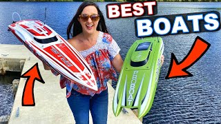 Top 5 BEST RC Boats of 2023 [upl. by Reamy]