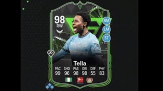 How to get a 98 rated tella for free in EA FC 24 [upl. by Yenmor]