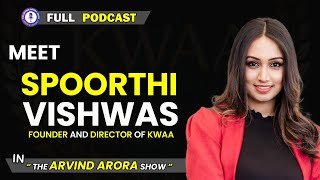 Meet Spoorthi Vishwas  How Kannada Actor Turned Entrepreneur🔥 podcast by Dr arvindarora [upl. by Annekahs]