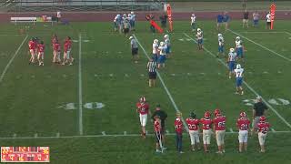 WinfieldMt Union vs Wapello High School Boys JuniorVarsity Football [upl. by Airbmat]