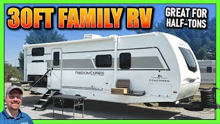 30ft Family RV wLeveled Up Features 2025 Freedom Express 258BHS Coachmen Bunkhouse Travel Trailer [upl. by Cida]