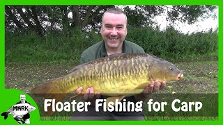 Floater Fishing for Carp  Free Lining [upl. by Onairam]