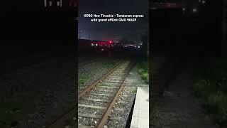 15930 New Tinsukia  Tambaram express with grand offlink GMO WAG9 shorts shortvideo [upl. by Vala776]