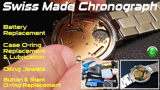 Chronograph Watch Repair [upl. by Blasien]