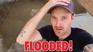 😩 NEW HOUSE FLOOD DISASTER 💦 [upl. by Moise]