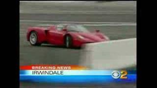 Eddie Griffin ferrari Enzo Crash [upl. by Boor]