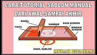 SABLON KAOS MANUAL PRAKTIS DARI AWAL HINGGA AKHIR DIJAMIN BISA [upl. by Elfrieda]