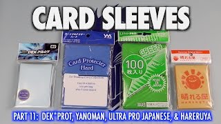 MTG Card Sleeves 11  Hareruya Ultra Pro Japanese Dek Yanoman for Magic The Gathering Pokemon [upl. by Aicnelav]