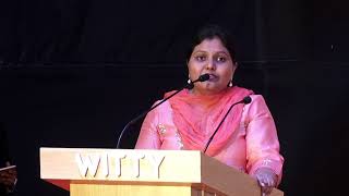 Center Head Speech  16th Annual Day  Witty World Chikoowadi Borivali west [upl. by Ajiam]