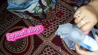 Gift by My Bhabi🌸Skin careMakeupMystery boxIqrasefi vlogs [upl. by Anned]