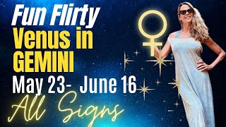 VenusSun Reset in Gemini with Lucky Jupiter 🔆 ALL SIGNS [upl. by Chrisoula]