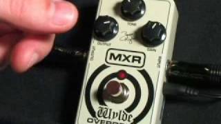 MXR ZW44 Zakk Wylde Overdrive Pedal [upl. by Imray]