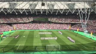 West Ham Olympic Stadium Opening Ceremony [upl. by Revolc697]