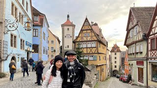 Rothenburg ob der Tauber 🇩🇪 Christmas market 2024 December the Europe’s most beautiful city [upl. by Seerdi767]