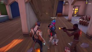 Meowscels and lynx fall in love Fortnite roleplay [upl. by Airec]