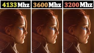 AMD TR 2990WX  4133Mhz vs 3600Mhz vs 3200Mhz  Tested 15 Games [upl. by Hisbe834]