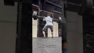 205lbs Thruster [upl. by Athalla]