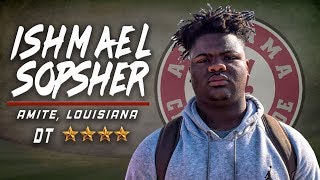 Alabama Signee Ishmael Sopsher [upl. by Chaddie]