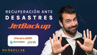 Recuperación ante desastres con JetBackup en cPanel Plesk DirectAdmin [upl. by Harlene410]