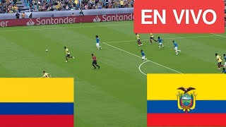 🔴EN VIVO Colombia vs Ecuador  Transmisión en vivo del partido completo 202425 [upl. by Shipp]