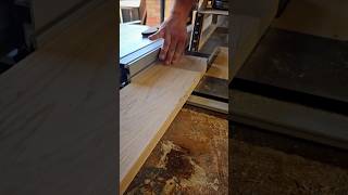 Trimming up Oak On The Table Saw axminstertools woodworking oak YouTubeCreatorCommunity [upl. by Johnathan]