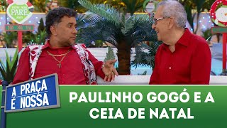 Paulinho Gogó e a ceia de natal  A Praça É Nossa 201218 [upl. by Komarek]