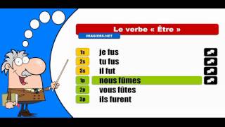 La conjugaison du verbe Être  Indicatif Passé simple [upl. by Addie453]