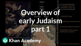 Overview of early Judaism part 1  World History  Khan Academy [upl. by Hollander189]