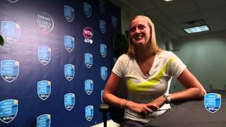 New Haven Open  Would You Rather  Petra Kvitova [upl. by Adnilasor]