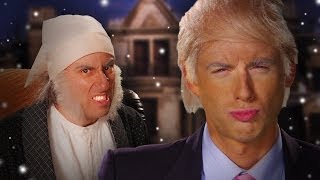 Donald Trump vs Ebenezer Scrooge Epic Rap Battles of History [upl. by Anevad]