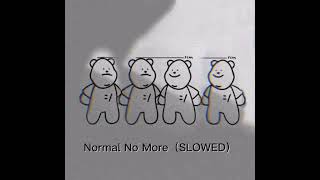 Normal No More（SLOWED） [upl. by Ailekat]