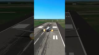 Lufthansa A310 Belly Landing aviation pilot rfs realflightsimulator landing plane avgeek [upl. by Silvano]