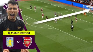 EXTRATIME DRAMA Aston Villa vs Arsenal  Premier League Highlights [upl. by Skell]