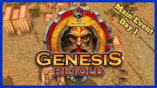 15000 GENESIS AoM Retold Main Event Full Day 1 [upl. by Alban]