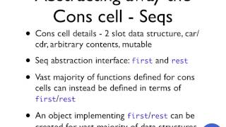 Clojure for Lisp Programmers Part 1  Rich Hickey [upl. by Payne]