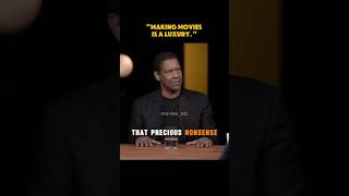 Denzel Washington says making a movie is a luxury denzelwashington [upl. by Conroy]